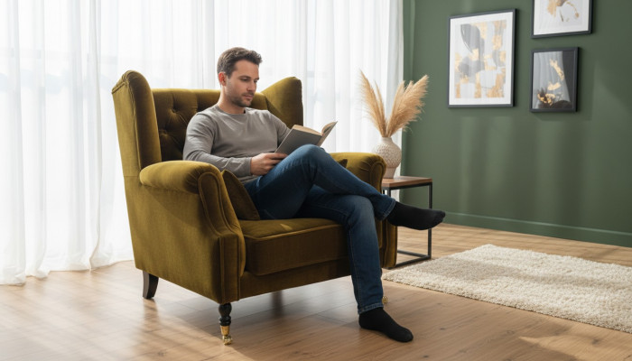 Chesterfield poltrona con poggiatesta poltrona divano Relax imbottito design divani Liverpool.