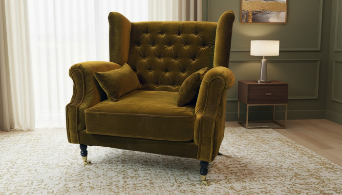 Chesterfield poltrona con poggiatesta poltrona divano Relax imbottito design divani Liverpool.