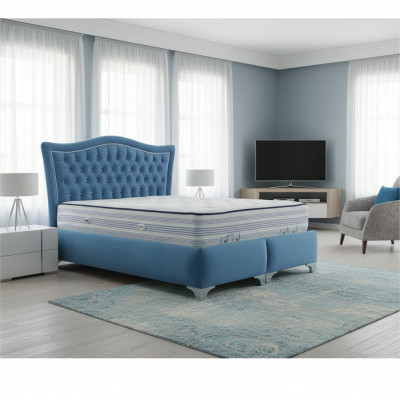 Chesterfield Letto Letto Imbottito Letto Matrimoniale Letti Big XXL Designer Letto Di Lusso Nuovo