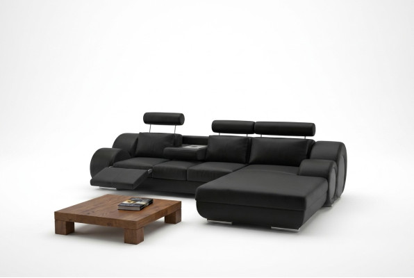 Designer set di mobili da soggiorno divano ad angolo divano divano imbottito divano in pelle nuovi.