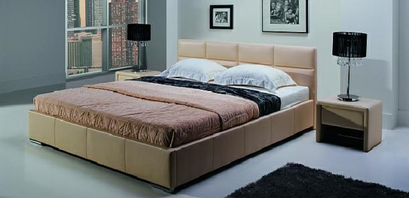 LETTO DESIGN LETTO IMBOTTITO LETTO MATRIMONIALE LETTO DOPPIO MINI-MAXI 2101