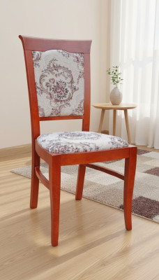Sedia in legno massello Sedia da pranzo Sedia in pelle design Sedie Sedie da pranzo K13