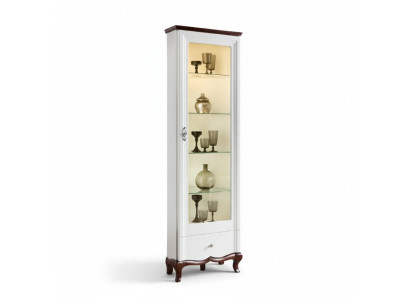 Legno massiccio Legno massello Fatto a mano Vetrina classica Vetrine Armadio Vitrine MIWN