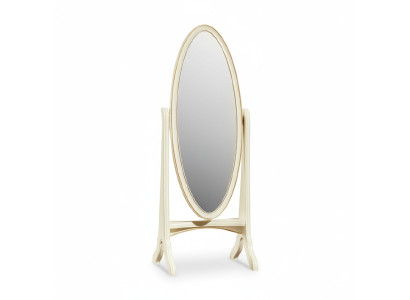 Specchio Chippendale design classico. Grande specchio da terra. Modello V-specchio da terra.