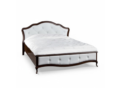 Letto Letto matrimoniale Letto matrimoniale Letto reale Camera da letto Letto classico in pelle Modello V-2T
