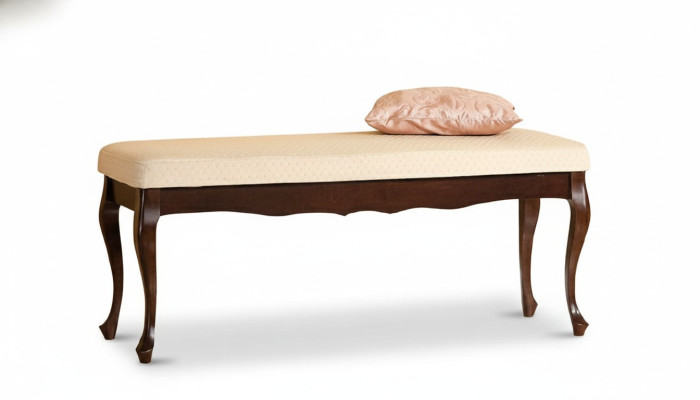 Classico pouf Ottomana poggiapiedi Chippendale Royal Sgabello Modello W-Bsz