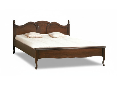 Letto classico Letto matrimoniale Letti Pelle Tessuto Vera antica stile Legno