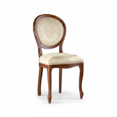 Sedie classiche Sedia Legno massiccio vero Mobili francesi Sedia da pranzo