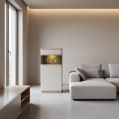 Classica credenza vetrina credence vetrine credenza armadio guardaroba CM-W3/4 P/L.