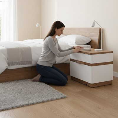 Comodino Comodini Tavoli Tavolino Tavolini Camera da letto CM-SZN