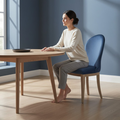 Designer francese Sedia imbottita Sedie Divano imbottito Classico Nuovo CM-U3