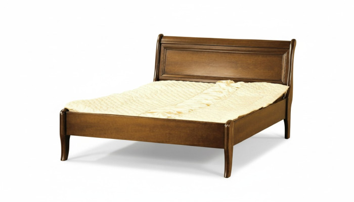 Letto classico Letti Letto matrimoniale Letto matrimoniale Letto in legno Letto di campagna - Modello N-Bett P
