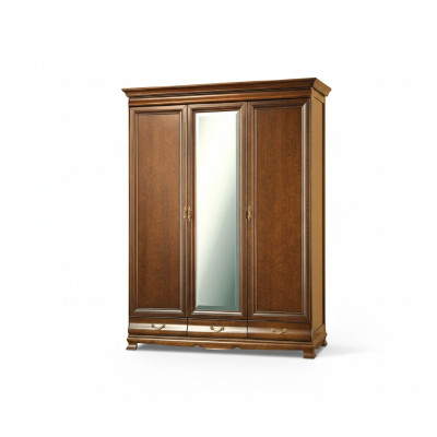 Mobili classici Armadio Libreria Armadio Guardaroba Armadio in legno - Modello N-3D