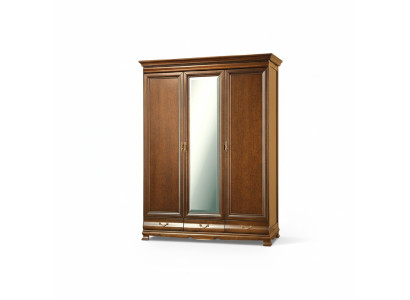 Mobili classici Armadio Libreria Armadio Guardaroba Armadio in legno - Modello N-3D