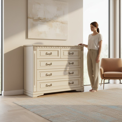 Mobile classico mobile armadio credenza massiccia coloniale OK4 nuovi