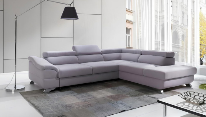 Divano angolare con funzione letto, divano angolare per zona giorno, divano angolare, divano, angolo, set di imbottitura.