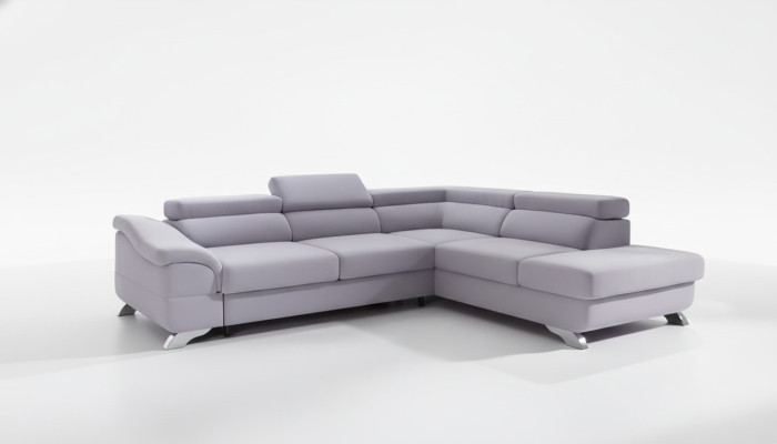 Divano angolare con funzione letto, divano angolare per zona giorno, divano angolare, divano, angolo, set di imbottitura.