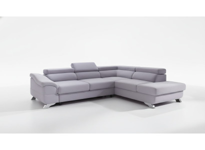 Divano angolare con funzione letto, divano angolare per zona giorno, divano angolare, divano, angolo, set di imbottitura.