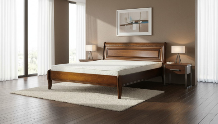 Letto classico Letti 140/160/180x200cm Mobili italiani Letto matrimoniale Matrimoniale Nuovo