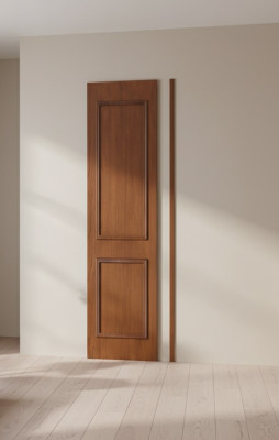Pannello classico con mensola da parete e illuminazione Rivestimento parete per testiera BA-24