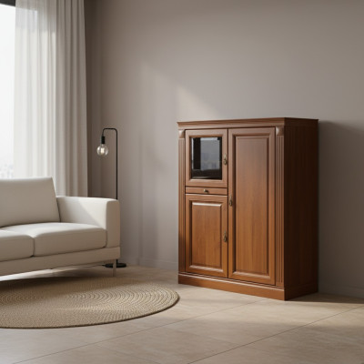 Cassettone classico Comodini Armadio a cassettoni Armadio Mobile laterale Modello BA-KB