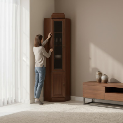 Classico mobile vetrina credenza vetrine armadio espositore espositore vetrina vetrina vetrina vetrina BA-14