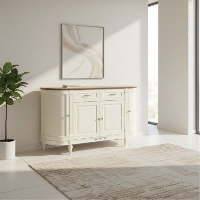 Classico mobile vetrina Mobile vetrine Armadio vetrina Armadietto con cassetti FL-K4