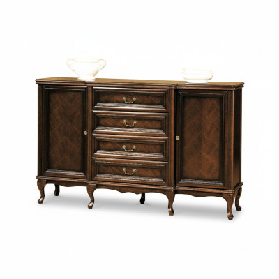 Classico comò Armadietto comò Comò antico Armadietto da ufficio Credenza W-K4Sz