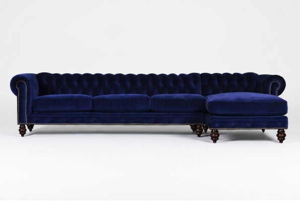 400 cm Bix XXL divano imbottito in tessuto in pelle Chesterfield set da salotto 2016060.