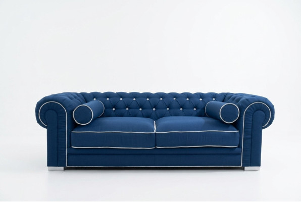 Divano Chesterfield 3 posti Imbottito Divani Designer Sofa Set SL Sofa 5