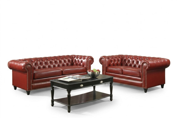 Divano Chesterfield marrone 3 + 2 posti, poltrona da designer per divani.