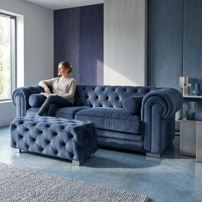 Chesterfield divano imbottito design divani sofà divano SLIII n. 44