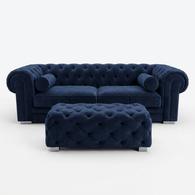 Chesterfield divano imbottito design divani sofà divano SLIII n. 44
