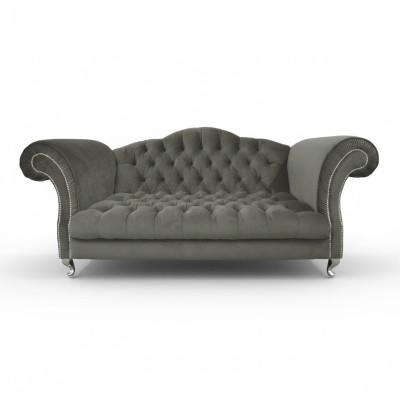 Divano Chesterfield imbottito, divano design, divani, set di divani, divano SLIII №80.