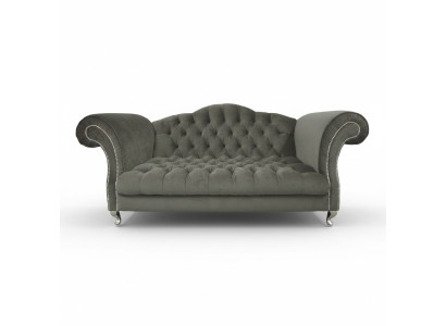 Divano Chesterfield imbottito, divano design, divani, set di divani, divano SLIII №80.