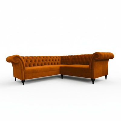 Chesterfield divano ad angolo divano ad angolo divano design in velluto divano in pelle
