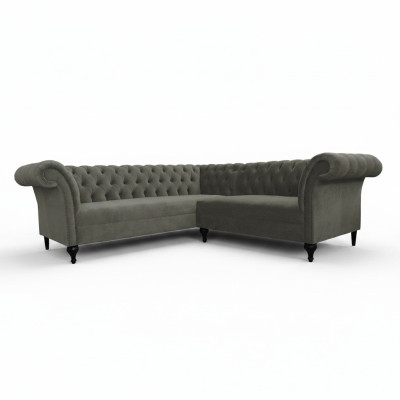 Chesterfield divano ad angolo divano ad angolo divano designer divano velluto divano in pelle SLIII Sofa №97