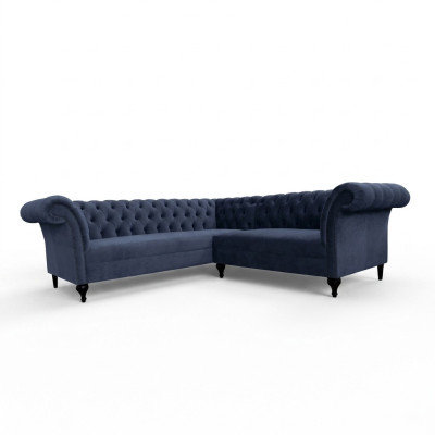 Chesterfield divano ad angolo divano angolare divano design velluto divano in pelle SLIII divano №98