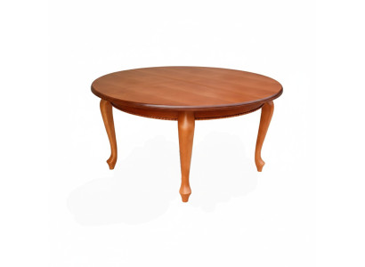 Tavolo Tavolo da pranzo Tavolo in legno XXL Tavolo da conferenza Rotondo Decorativo S19 RADIUS 150 + 50 CM