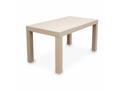 Tavolo Tavolo da pranzo Tavolo in legno XXL Tavolo da conferenza 80 x 140cm Estensibile 140x180 cm