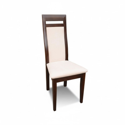LEGNO MASSICCIO SEDIA IN LEGNO DESIGN MODERNO BEIGE SEDIA DA PRANZO LUNGA DECORATIVA