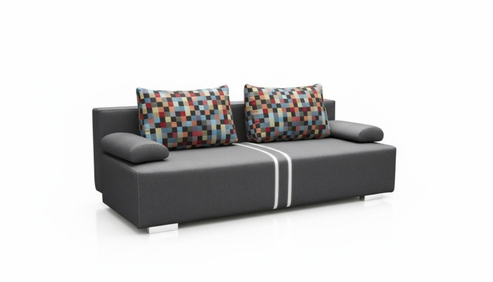 Divano letto a 3 posti con funzione letto, contenitore e divano letto a ribalta - Divano design