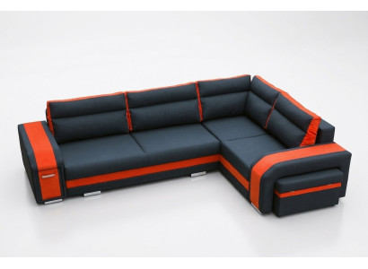 Divano letto divano letto divano design con funzione letto + contenitore per letto Divano angolare divano (nuovo)