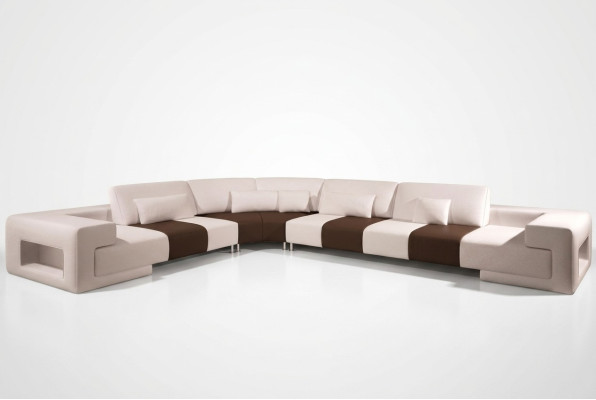 Design elegante e massimo comfort con il nostro grande divano ad angolo a L