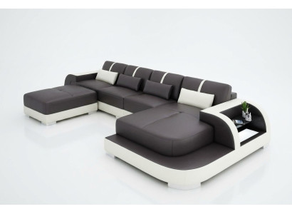 Divano ad angolo Divano Divano Divano da salotto Divano angolare Divano di design Divano in pelle LubyB