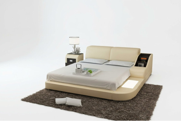 Letto ad acqua hotel letto matrimoniale letti completi letto in pelle letto imbottito acqua LB8815