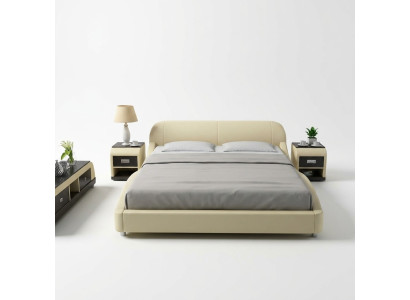 Letto ad acqua Hotel letto doppio letti completo letto in pelle letto imbottito acqua LB8822