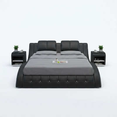 Letto ad acqua matrimoniale letti completi in pelle letto imbottito acqua LB8824B