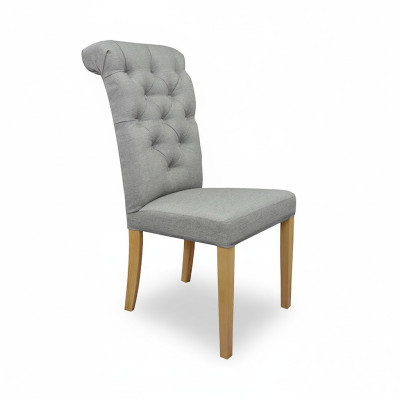 Chestefield Lounge Club Sedia da pranzo con schienale reclinabile Relax Imbottite Sedie Poltrone Antoine