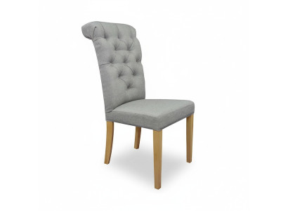 Chestefield Lounge Club Sedia da pranzo con schienale reclinabile Relax Imbottite Sedie Poltrone Antoine